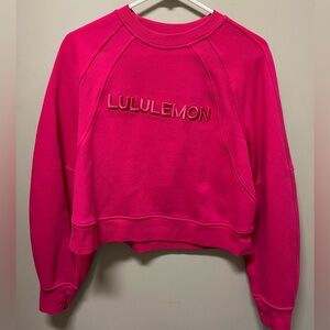 lululemon athletica Women's Wordmark Scuba in Passionate